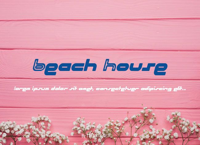Beach House example